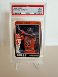 1988-1989 Fleer Michael Jordan card #17 PSA 9