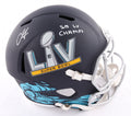 Chris Godwin Autographed Tampa Bay Buccaneers Full-Size Replica Super Bowl LV Helmet — Inscribed "SB LV Champs"